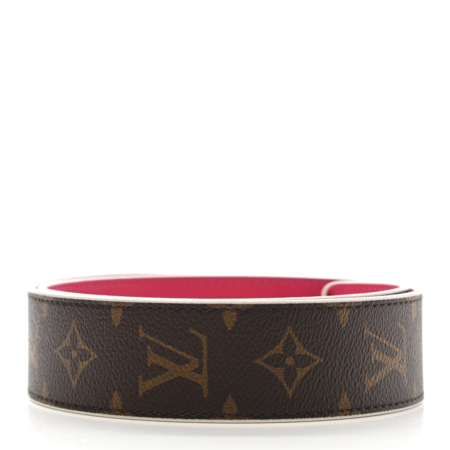 Louis Vuitton Monogram Bandouliere Shoulder Strap Hot Pink 2 of 4