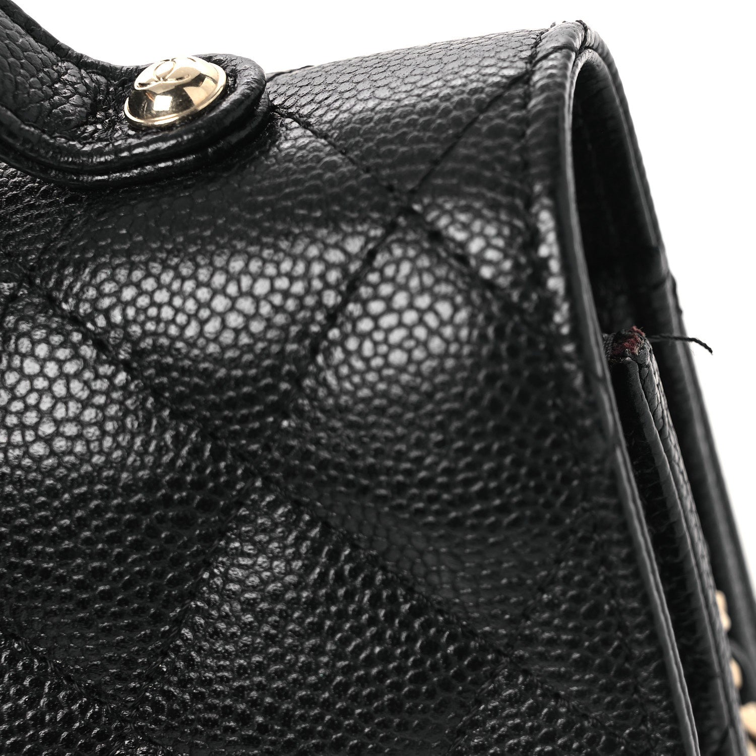 Chanel Caviar Quilted Business Affinity Clutch With Chain Black 12 of 13