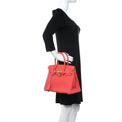 Hermes Epsom Birkin 30 Bougainvillea 2 of 11