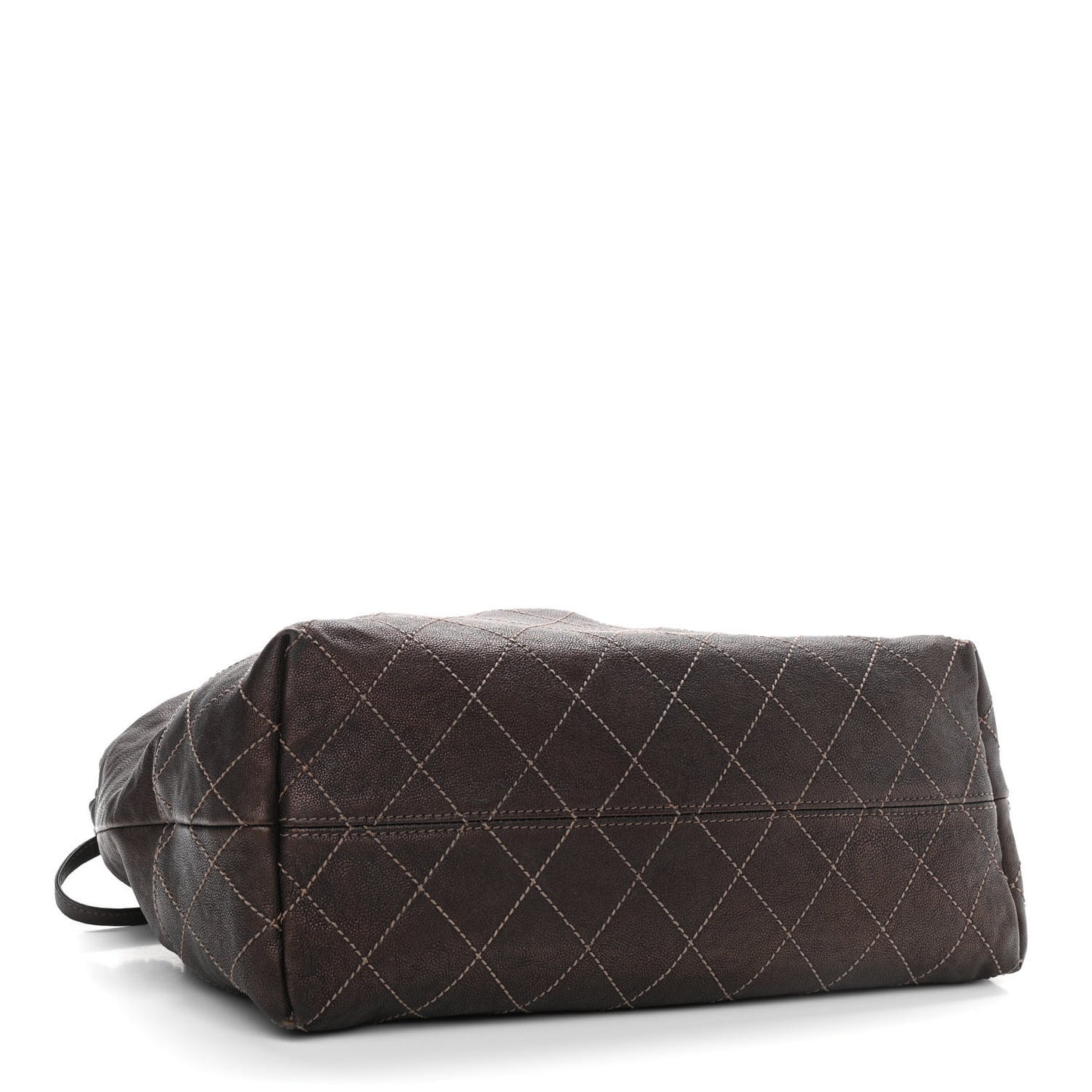 Metallic Calfskin Baby Coco Cabas Bronze
