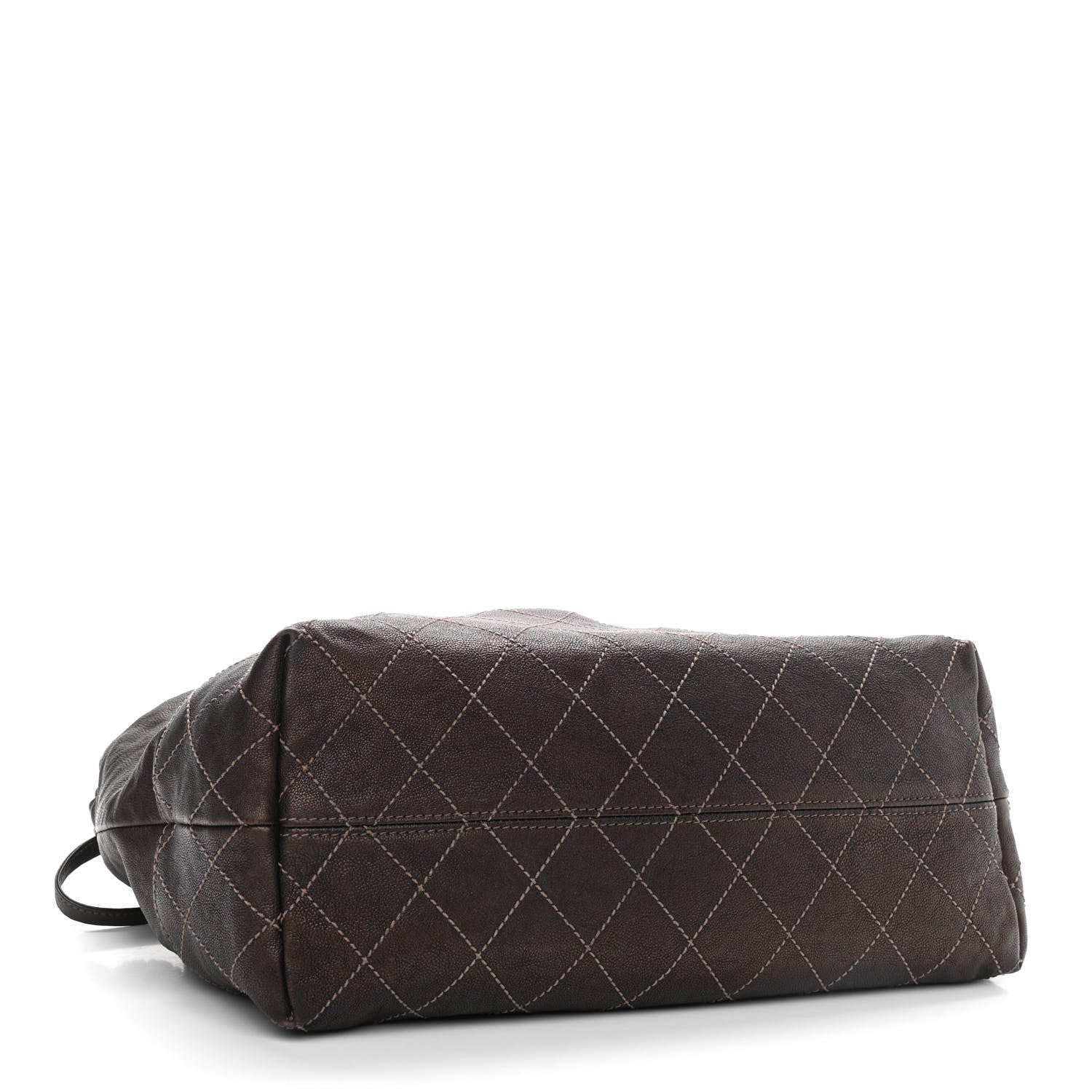 Chanel Metallic Calfskin Baby Coco Cabas Bronze 5 of 15