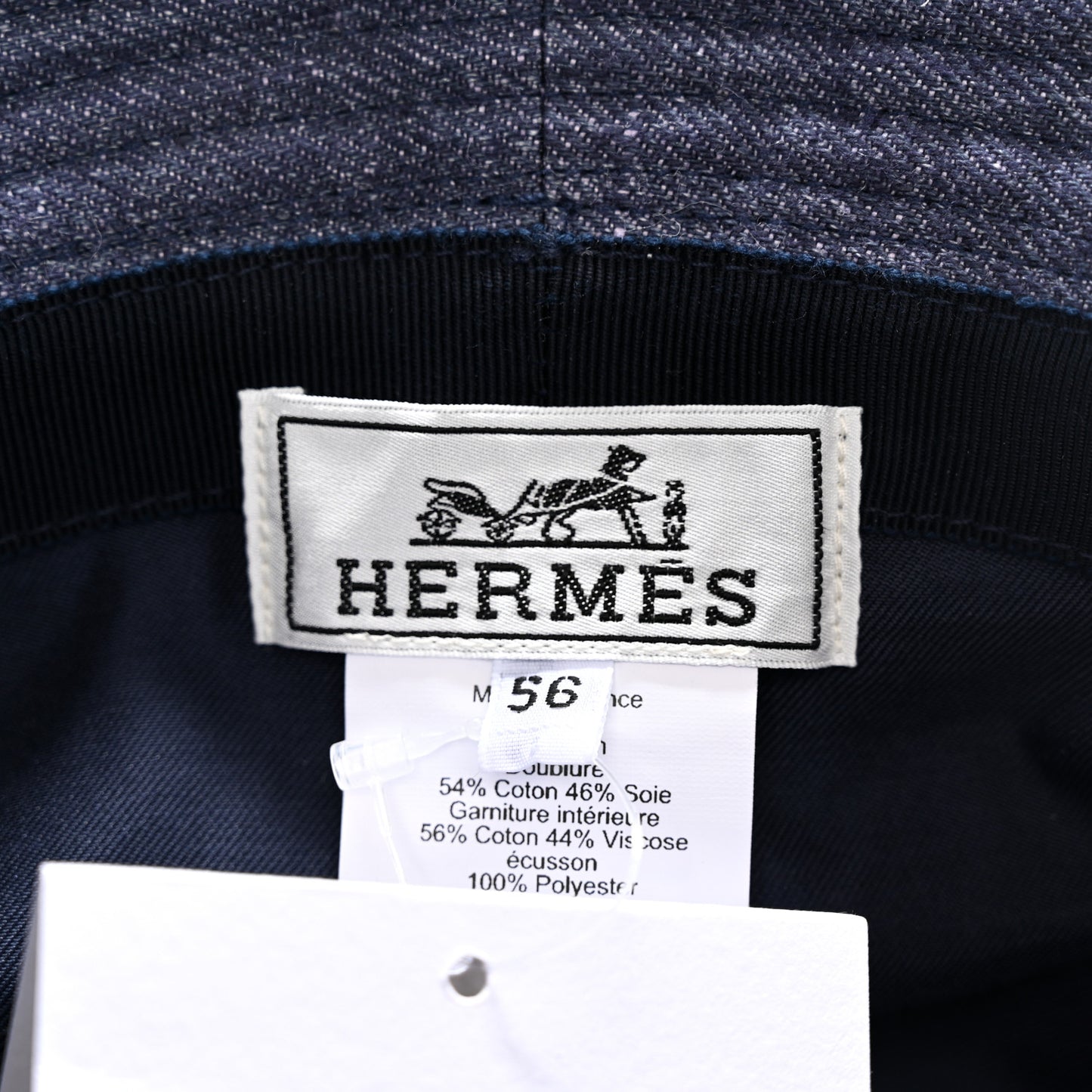 Denim Eden Bucket Hat 56 Indigo