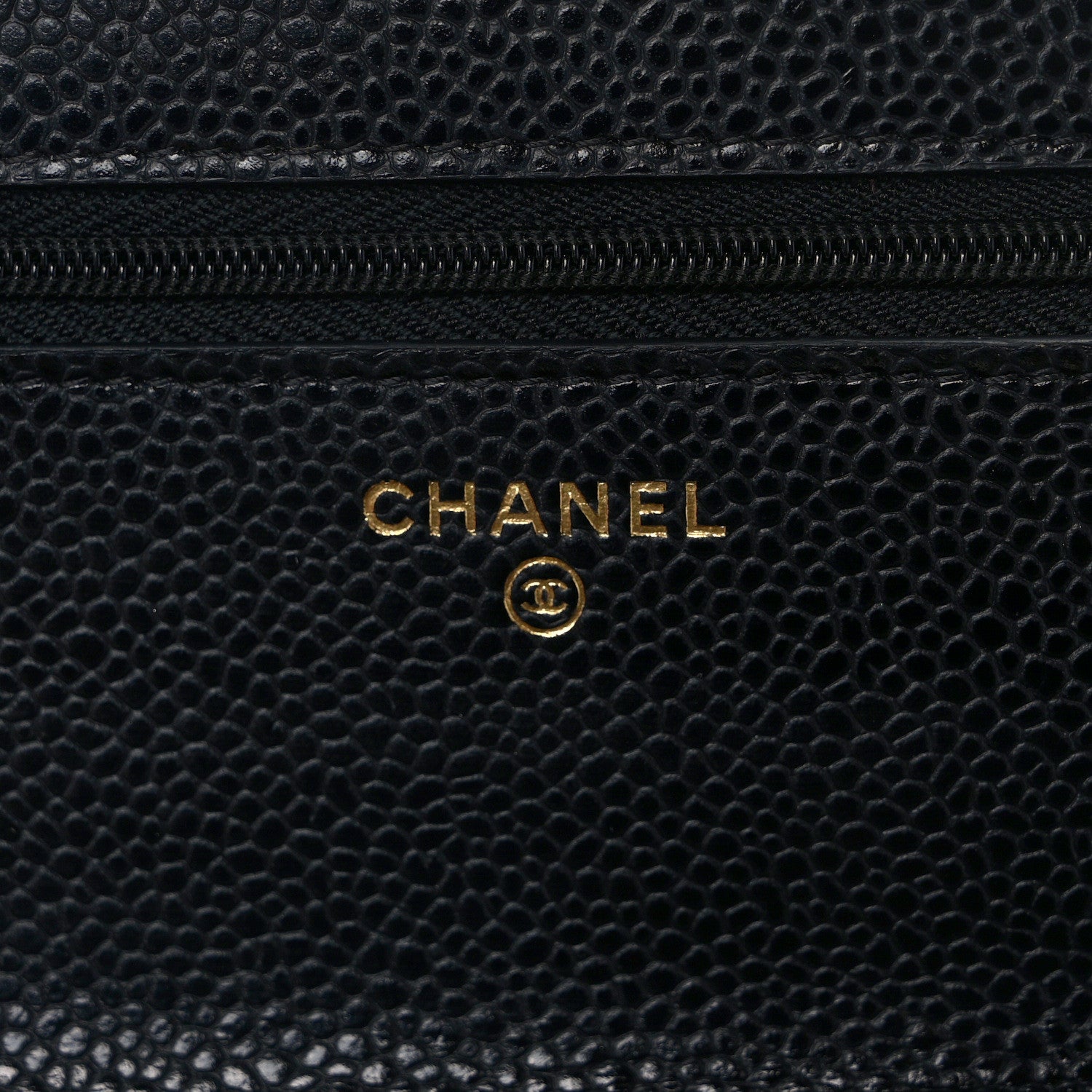 Chanel Caviar Quilted Wallet on Chain WOC Black 6 of 12