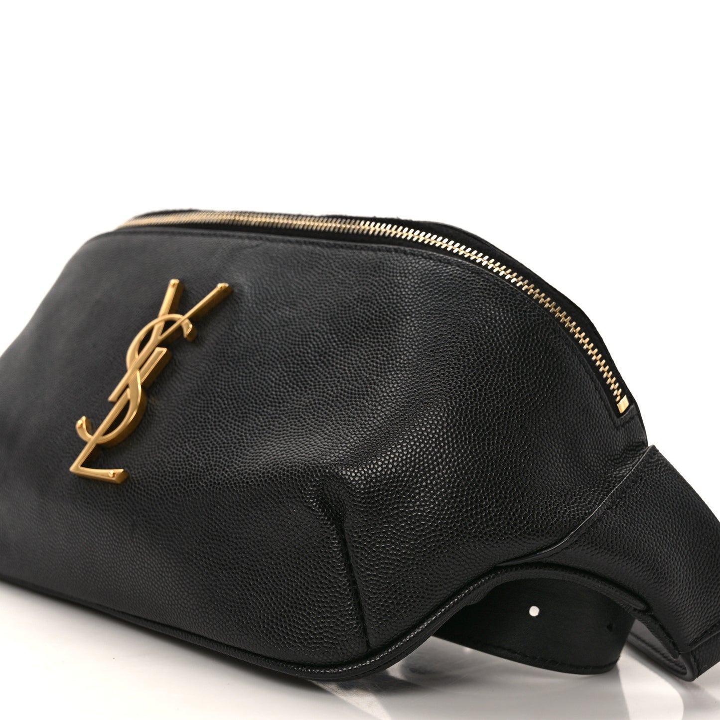 Grain De Poudre Monogram Belt Bag Black