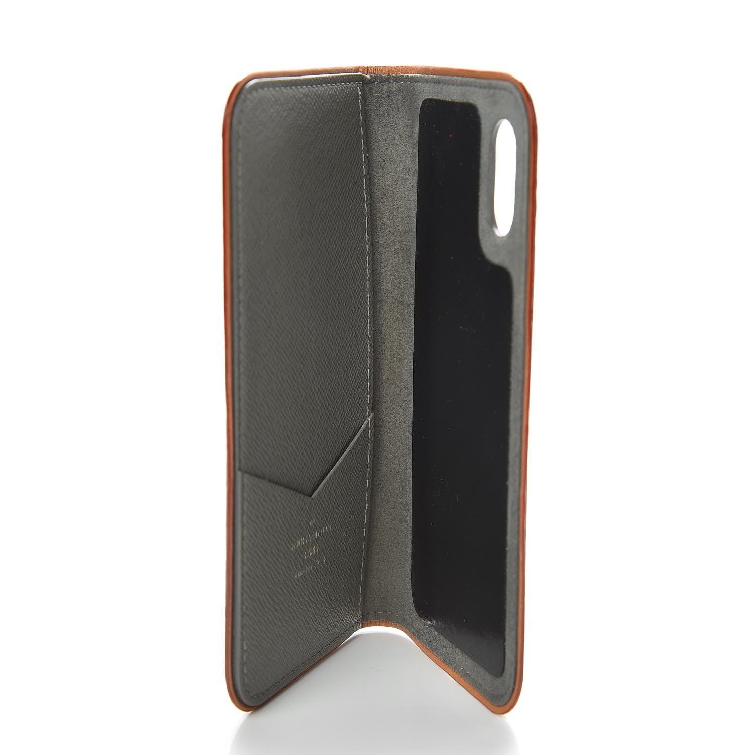 Louis Vuitton Monogram Titanium iPhone X Folio Case 5 of 8
