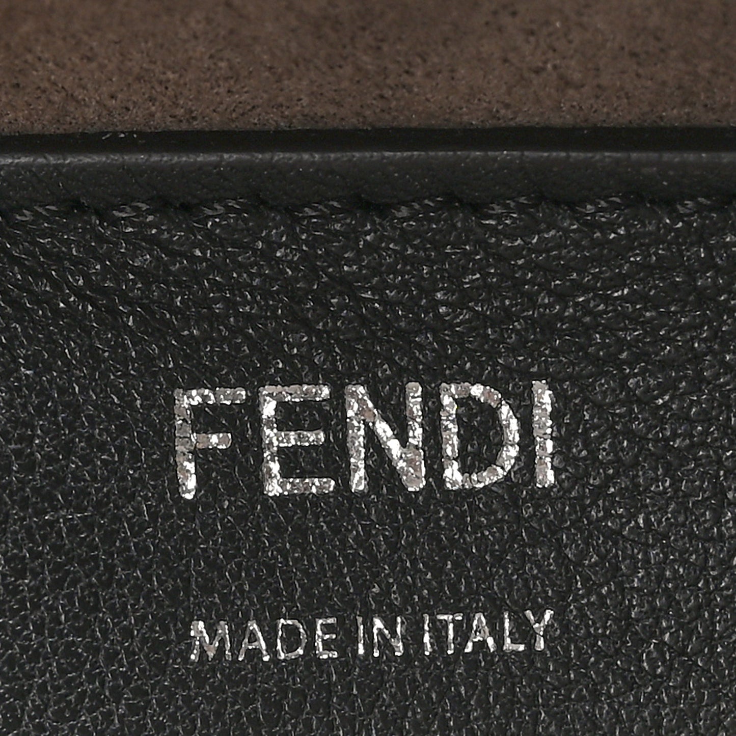 Vitello Century Opaco F is Fendi Small Kan I Shoulder Bag Grigio Perla