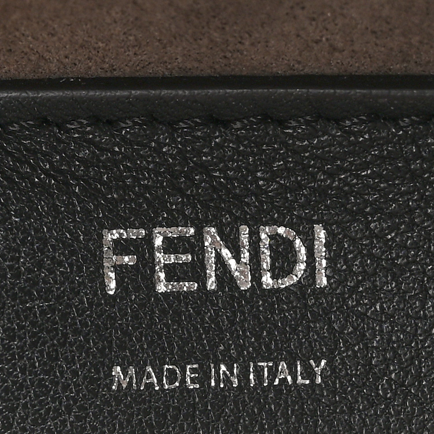 Fendi Vitello Century Opaco F is Fendi Small Kan I Shoulder Bag Grigio Perla 6 of 10