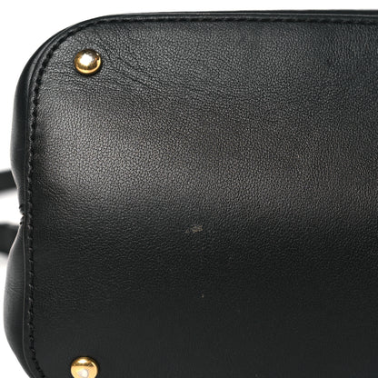 Valentino Garavani Smooth Calfskin Supervee Top Handle Bag Black 9 of 9