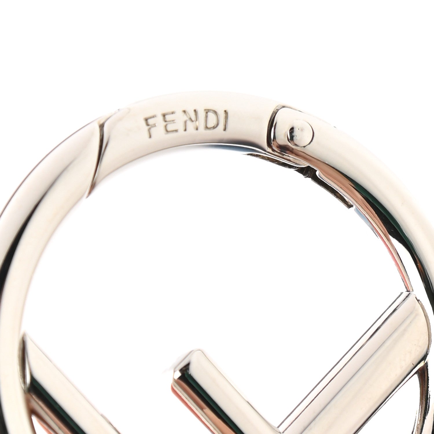 Fendi Fox Fur Nappa F is Fendi Pom Pom Bag Charm Nebula 4 of 4
