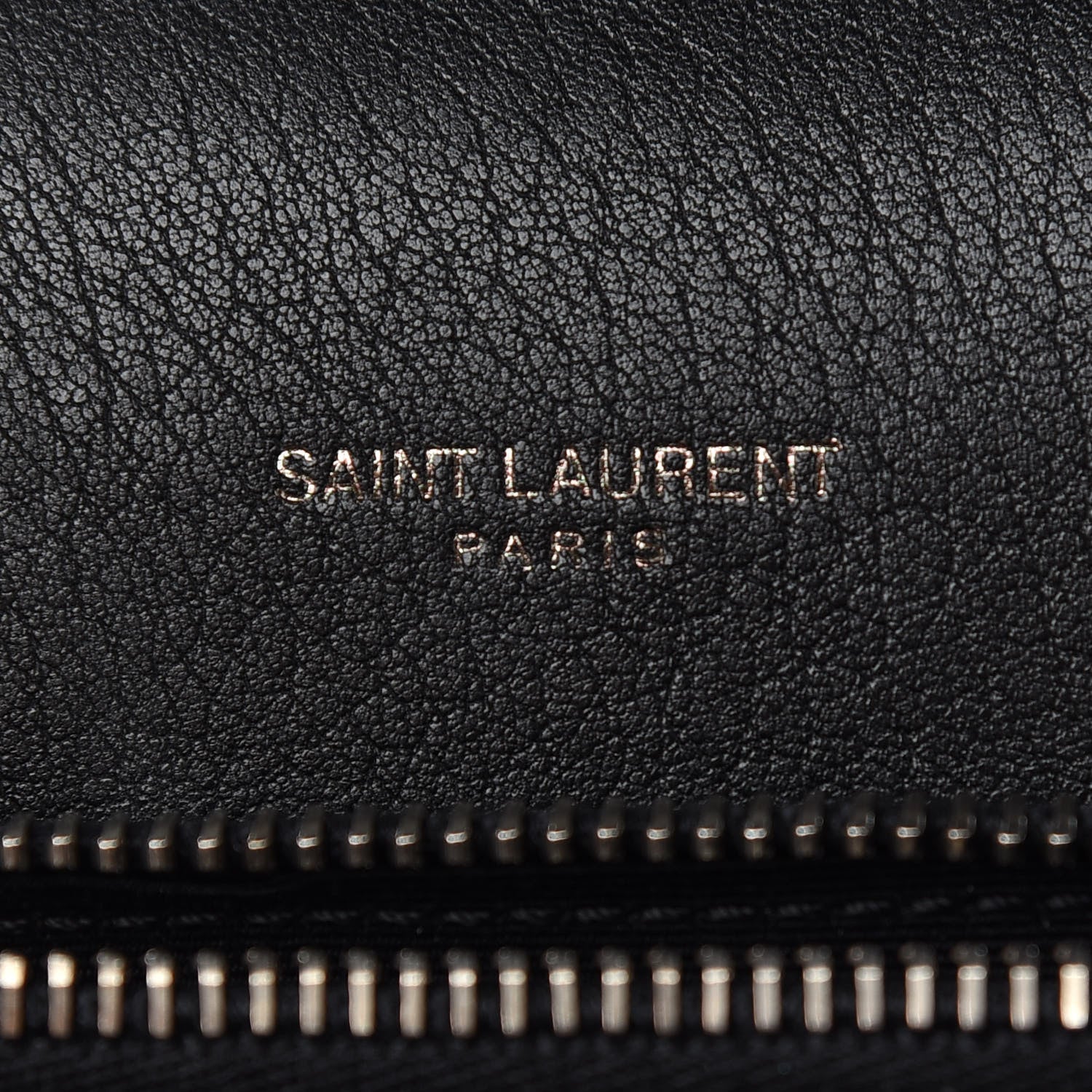 Saint Laurent Sheepskin Matelasse Chevron Monogram Medium College Bag Black 6 of 9
