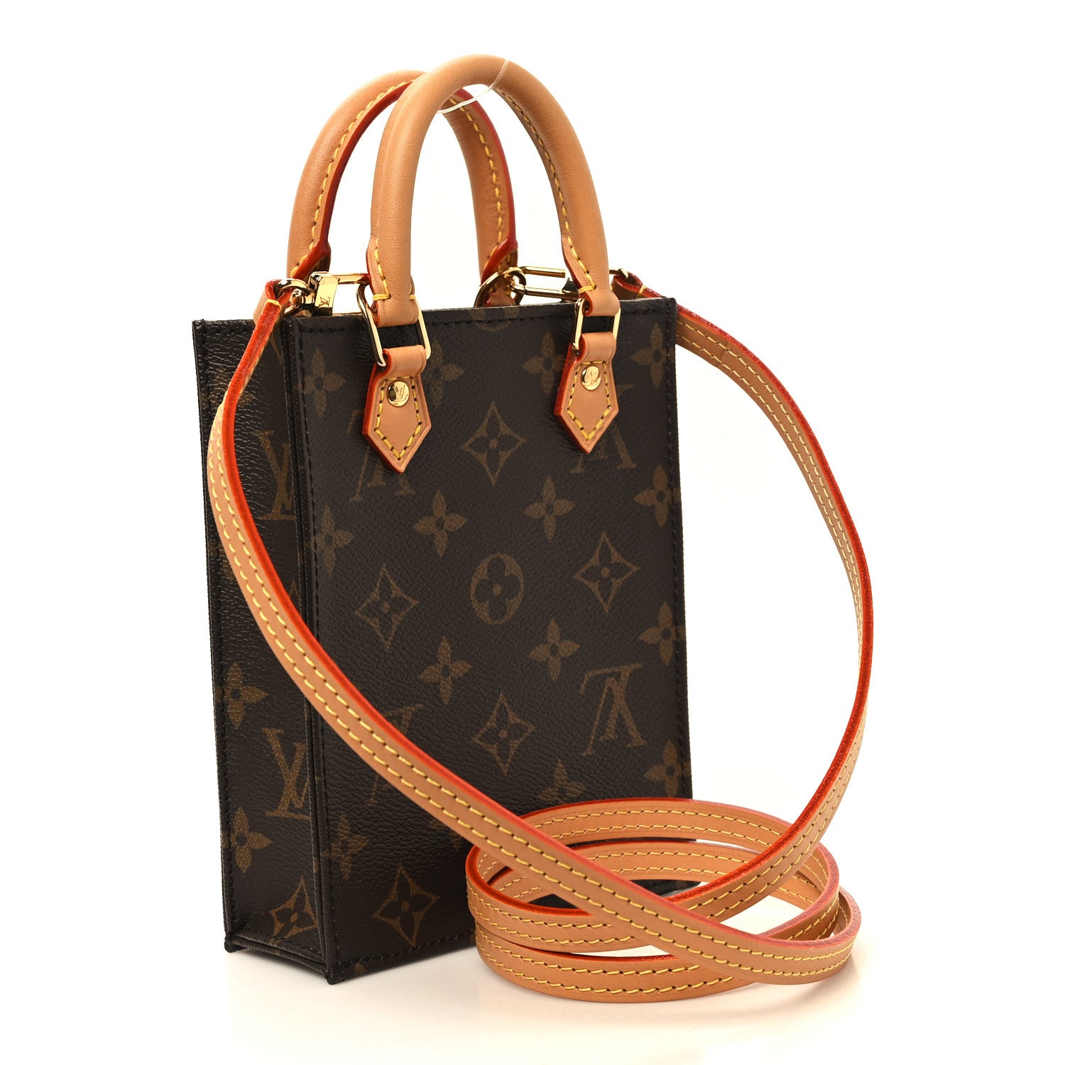 Louis Vuitton Monogram Petit Sac Plat 3 of 10