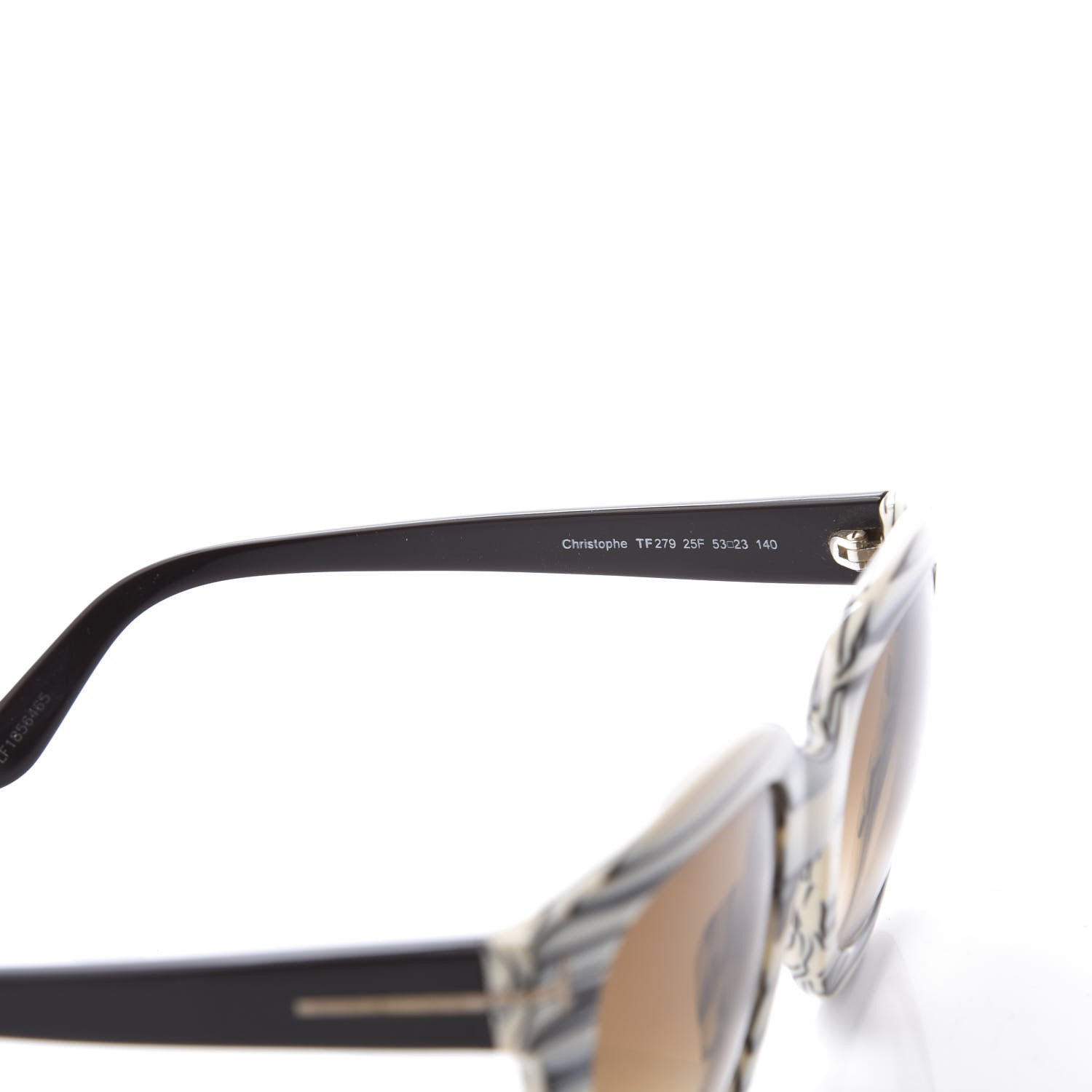 Tom Ford Christophe Sunglasses TF279 Black White Marble 6 of 10