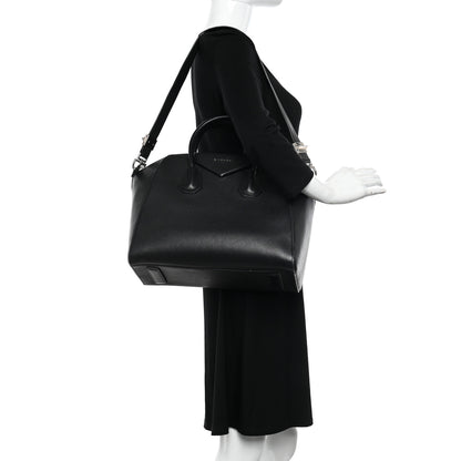 Givenchy Sugar Goatskin Small Antigona Black 2 of 9