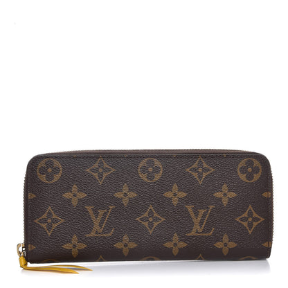 Louis Vuitton Monogram Clemence Wallet Jonquille 1 of 7