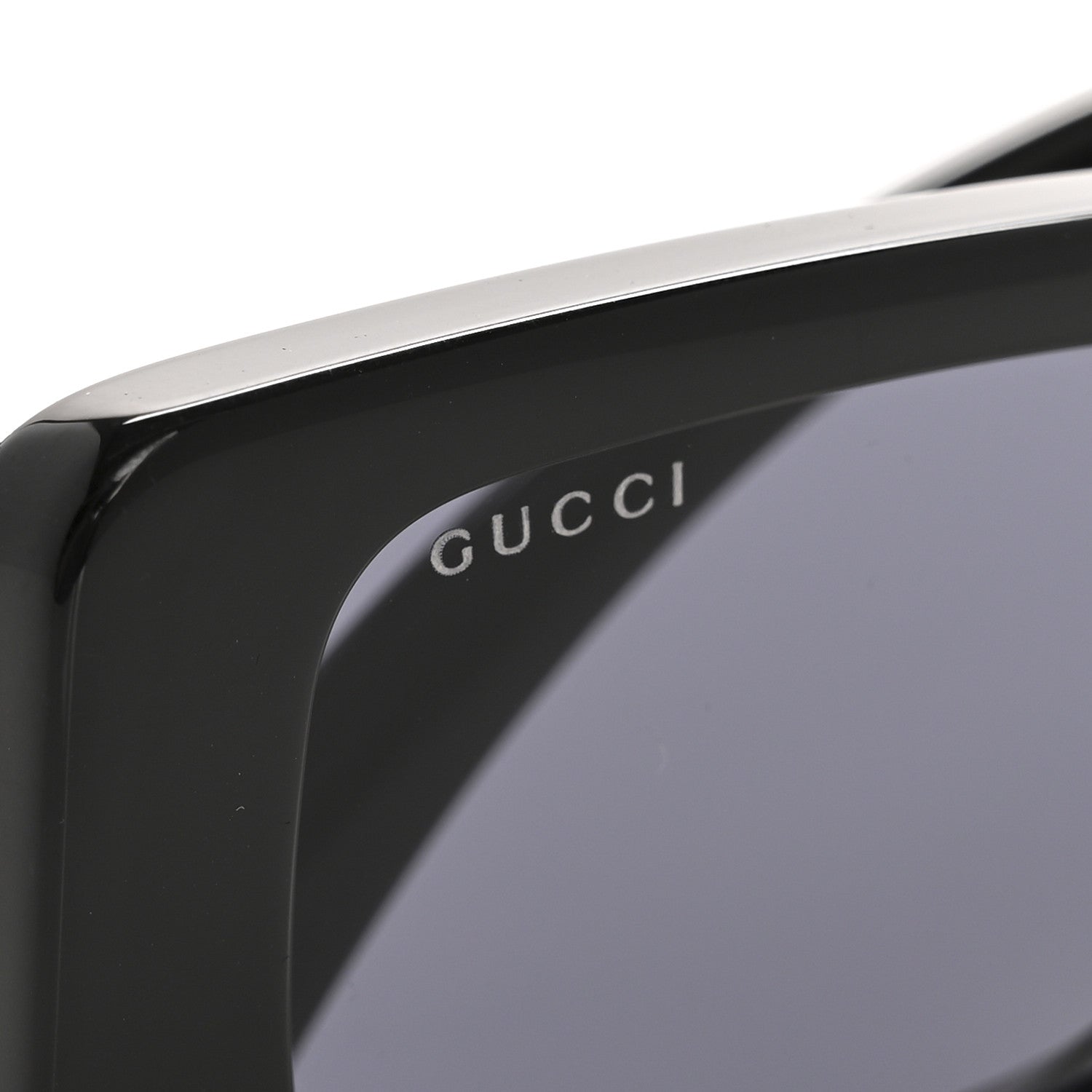 Gucci Acetate Chaise Rectangle Frame Sunglasses GG1325S Black 8 of 8
