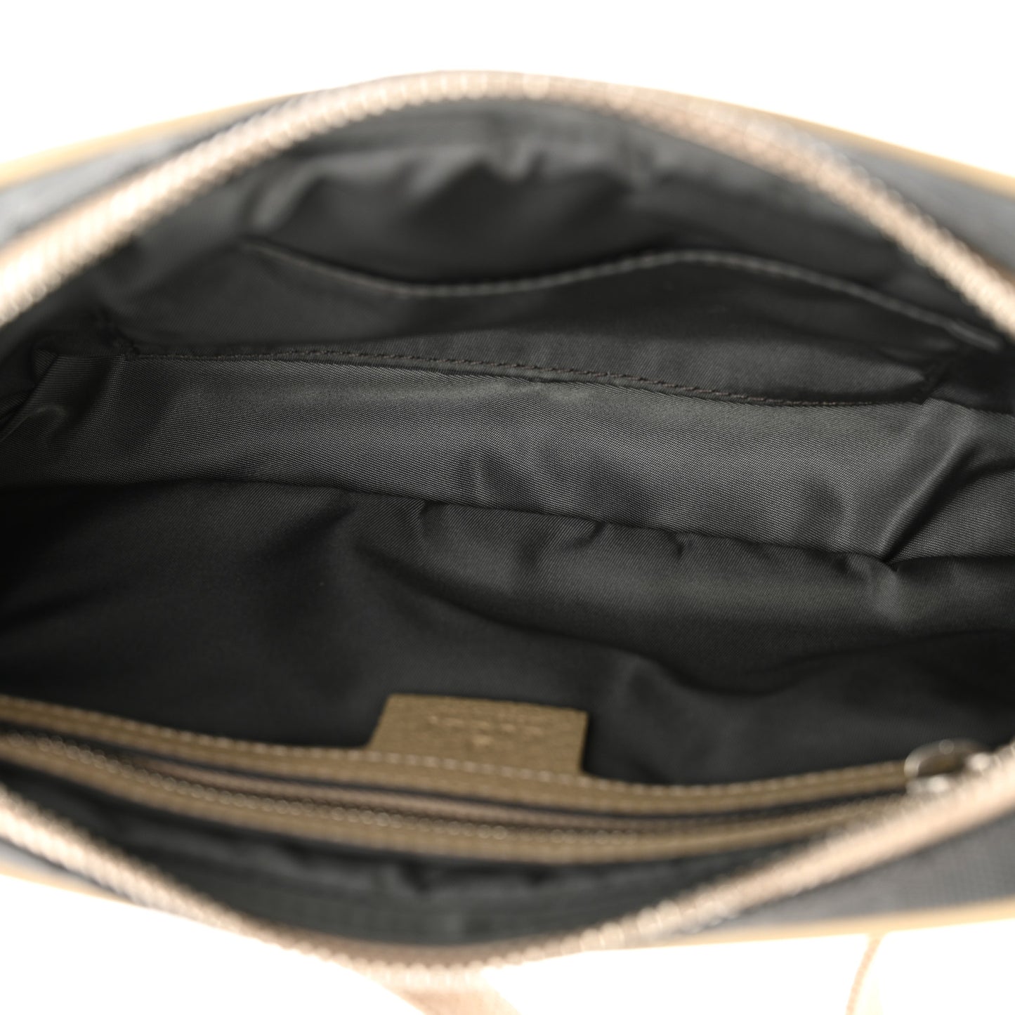 Econyl Nylon Monogram Off The Grid Belt Bag Graphite Grey New Plaster