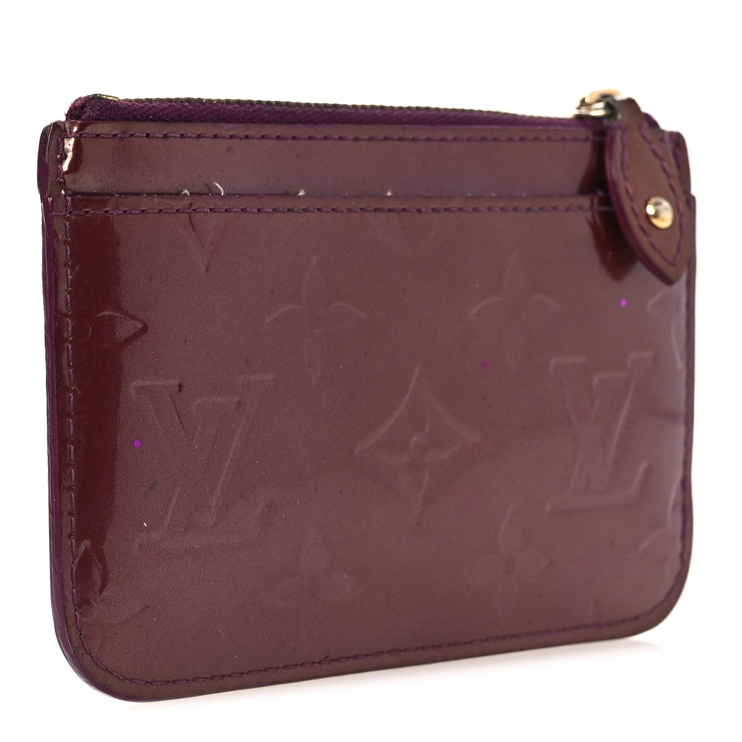 Louis Vuitton Vernis Key Pouch Violet 4 of 10