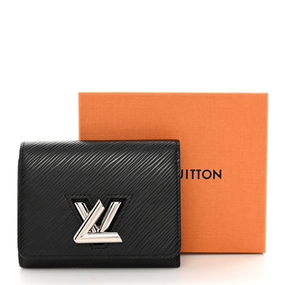 Louis Vuitton Epi Twist XS Wallet Black 9 of 9