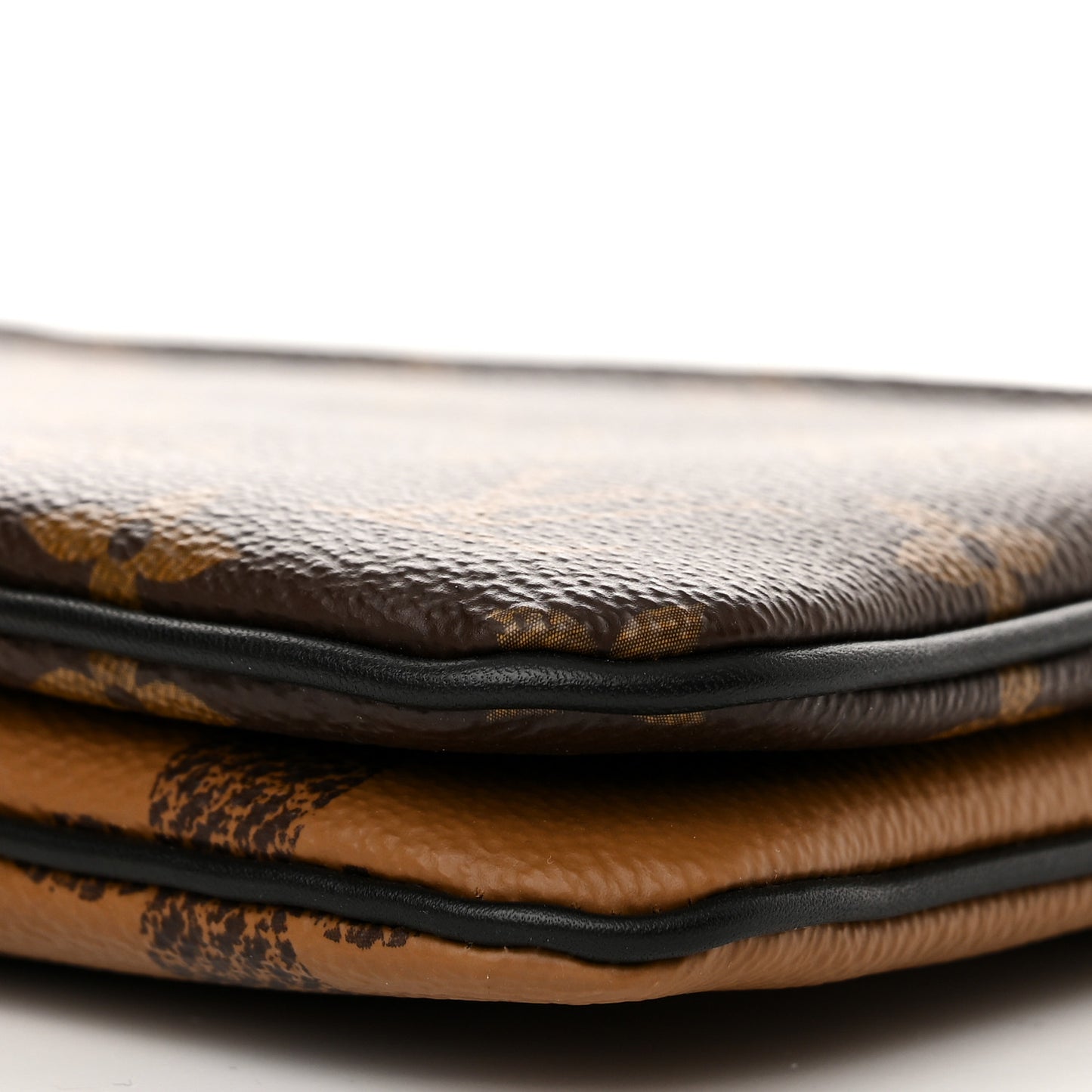 Reverse Monogram Giant Double Zip Pochette