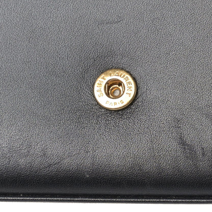 Saint Laurent Smooth Calfskin Medium Classic Monogram Kate Satchel Black 14 of 17