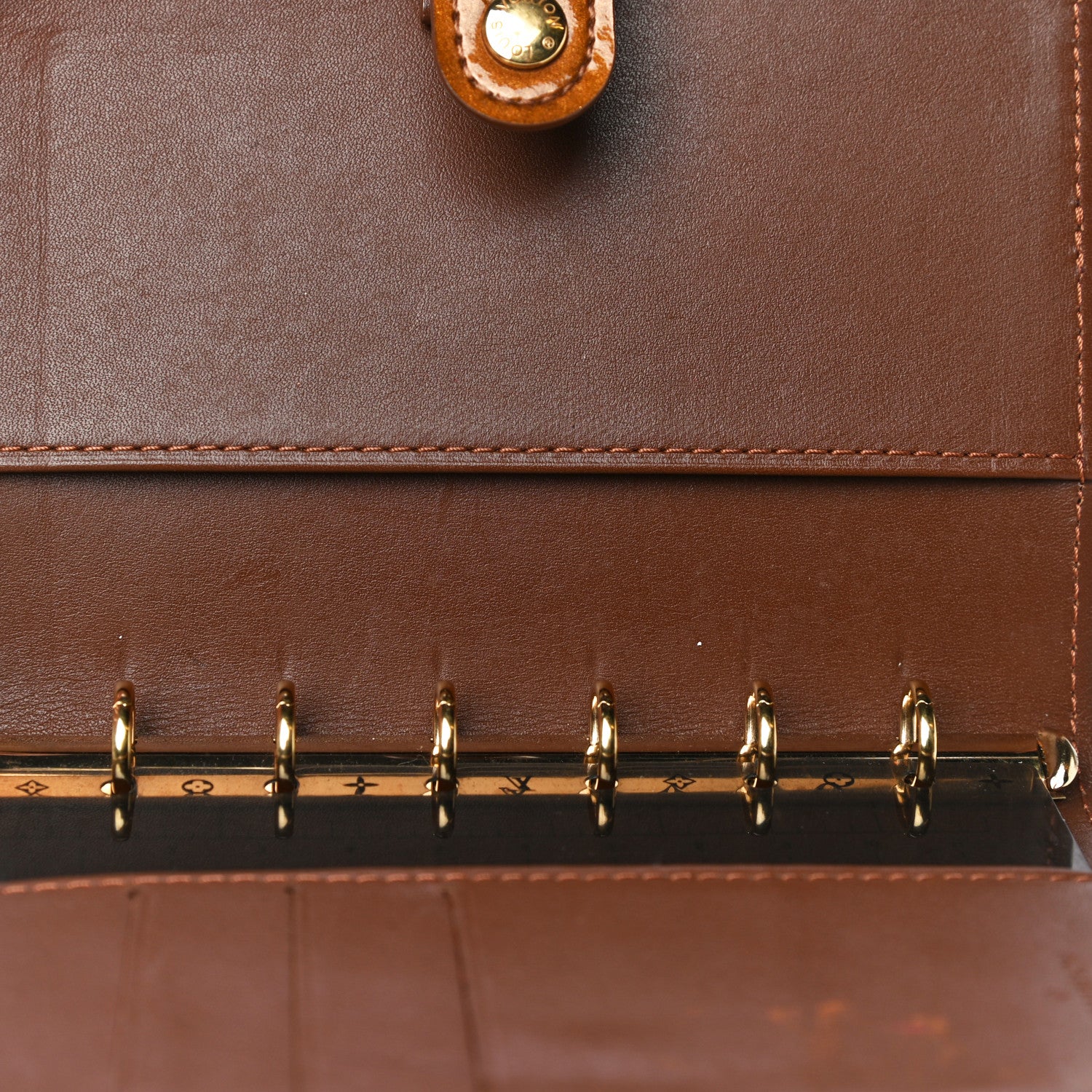 Louis Vuitton Vernis Small Ring Agenda Bronze 12 of 15