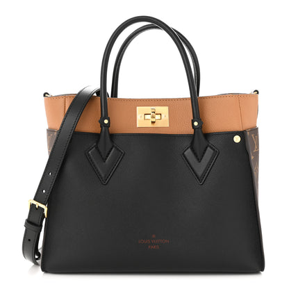 Louis Vuitton Calfskin Monogram On My Side Black 1 of 10