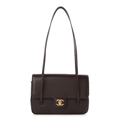 Chanel Shiny Caviar Preppy Coco Small Flap Dark Brown 1 of 10