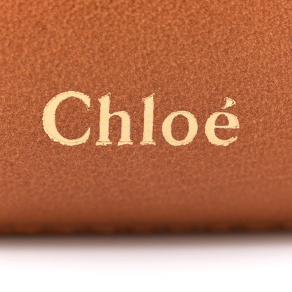 Chloe Small Grain Calfskin Kiss Bag Brown 7 of 11
