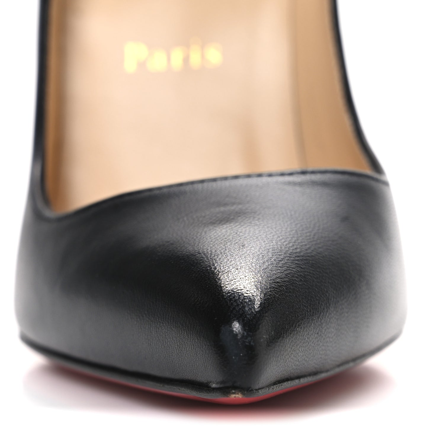 Shiny Nappa Pigalle Follies 100 Pumps 36 Black