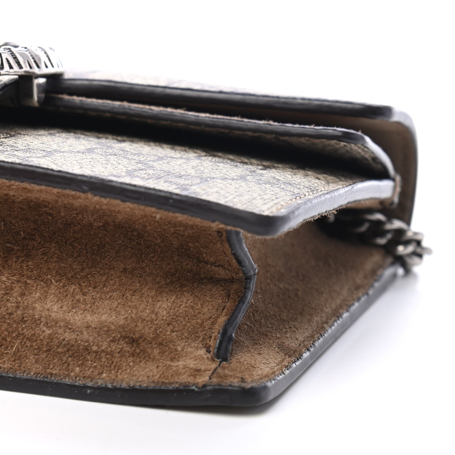 Gucci GG Supreme Monogram Super Mini Dionysus Shoulder Bag Taupe 7 of 7