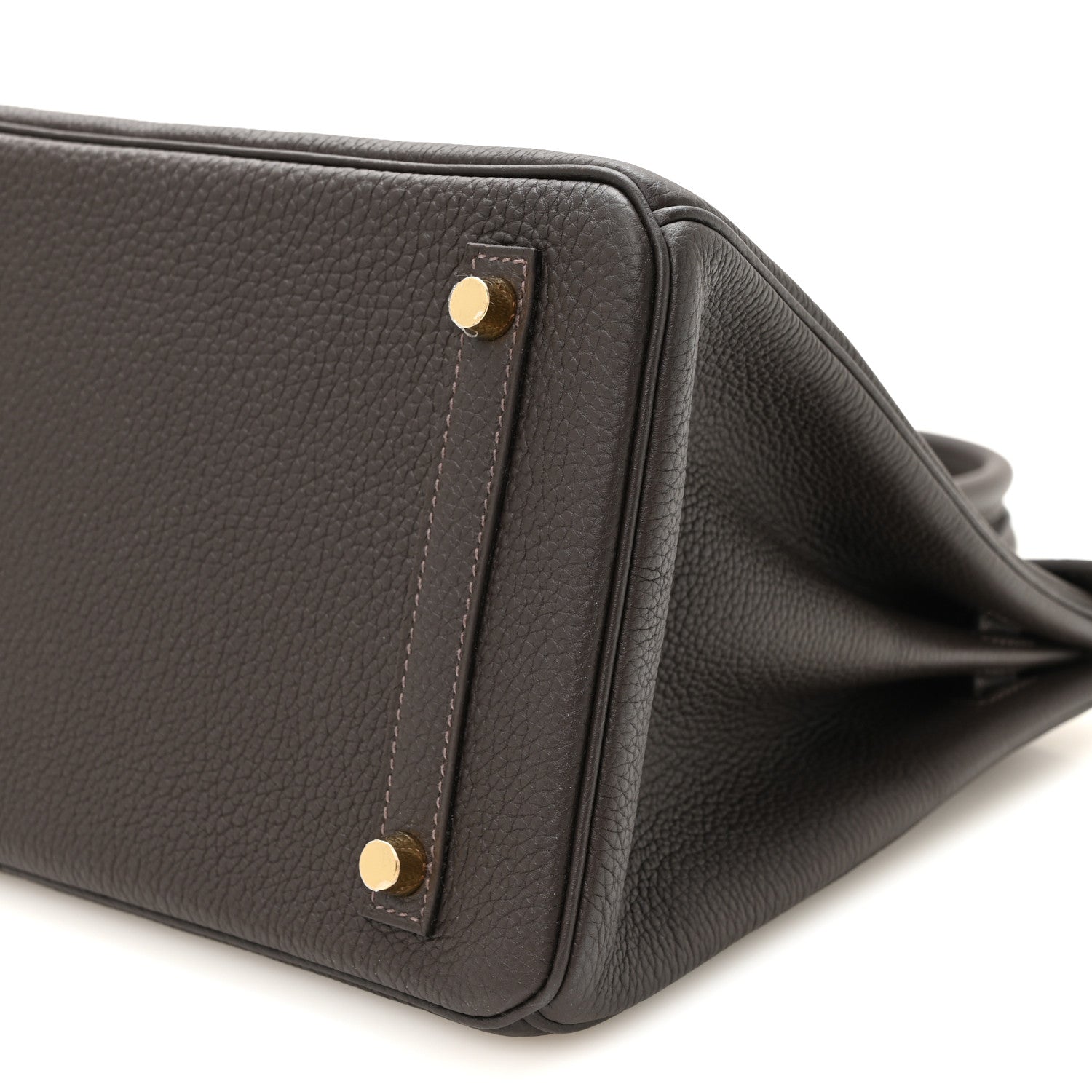 Hermes Togo Birkin 30 Bai Brun 9 of 10