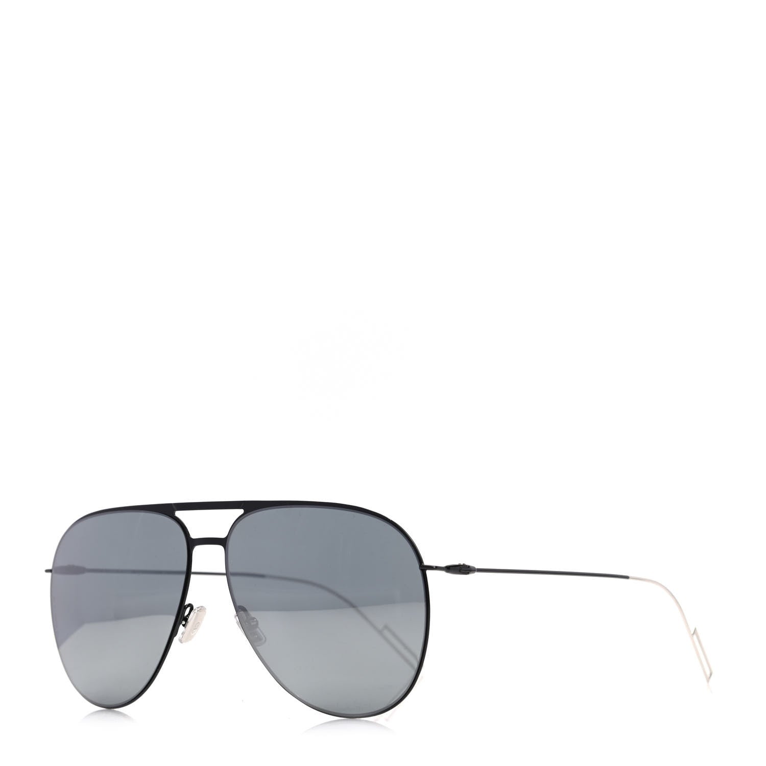 Christian Dior Homme Mens Aviator Sunglasses 0205S Black 1 of 7