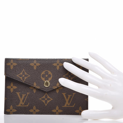 Louis Vuitton Monogram Daily Organizer Envelope Insert Black 2 of 7