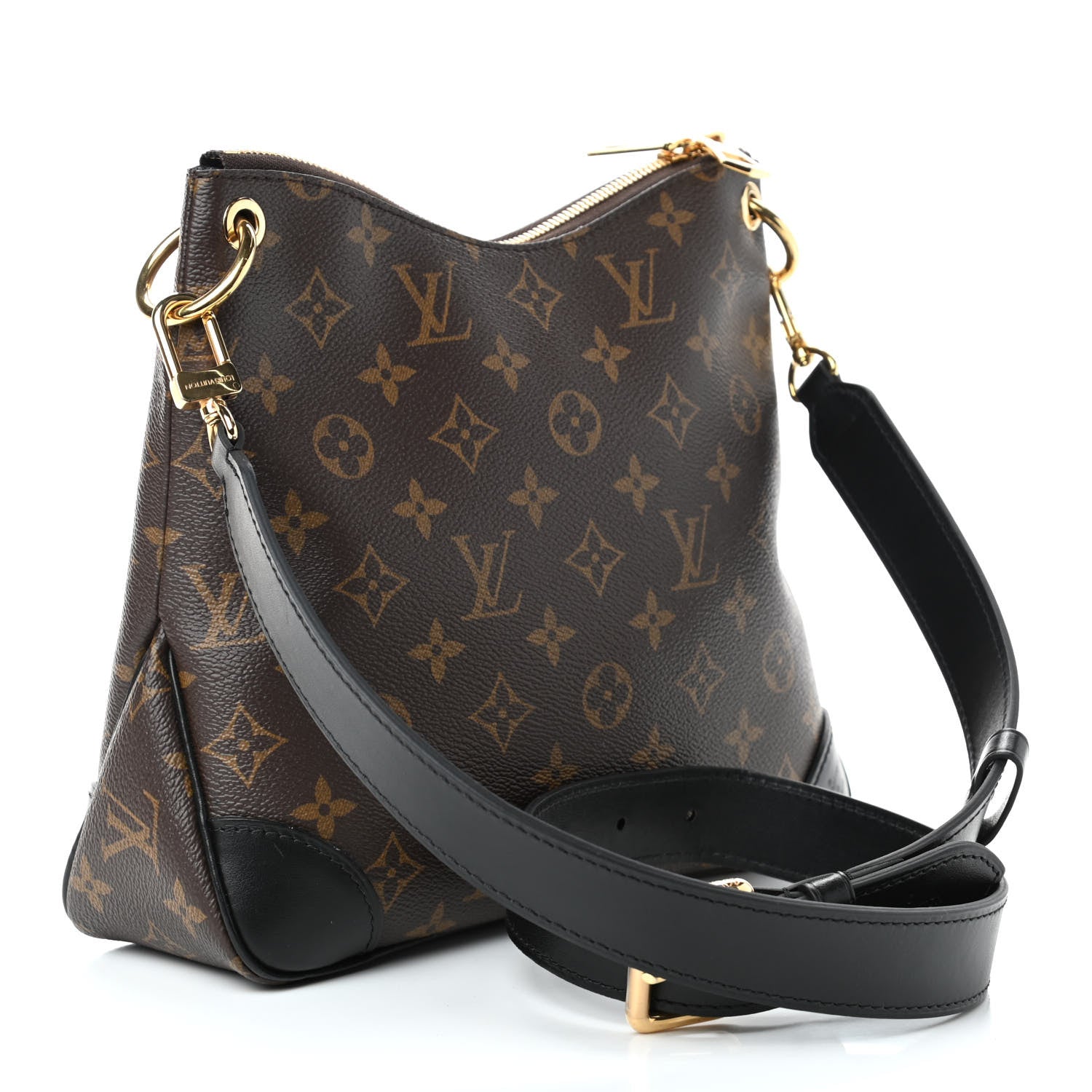 Louis Vuitton Monogram Odeon PM Black 2 of 6