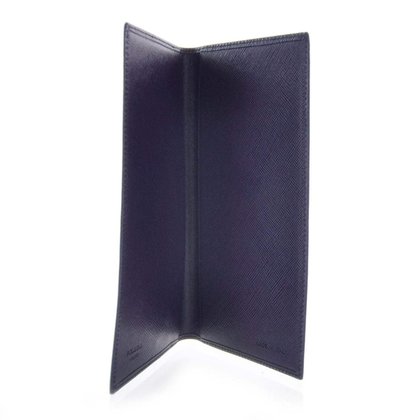 Saffiano Checkbook Cover Purple