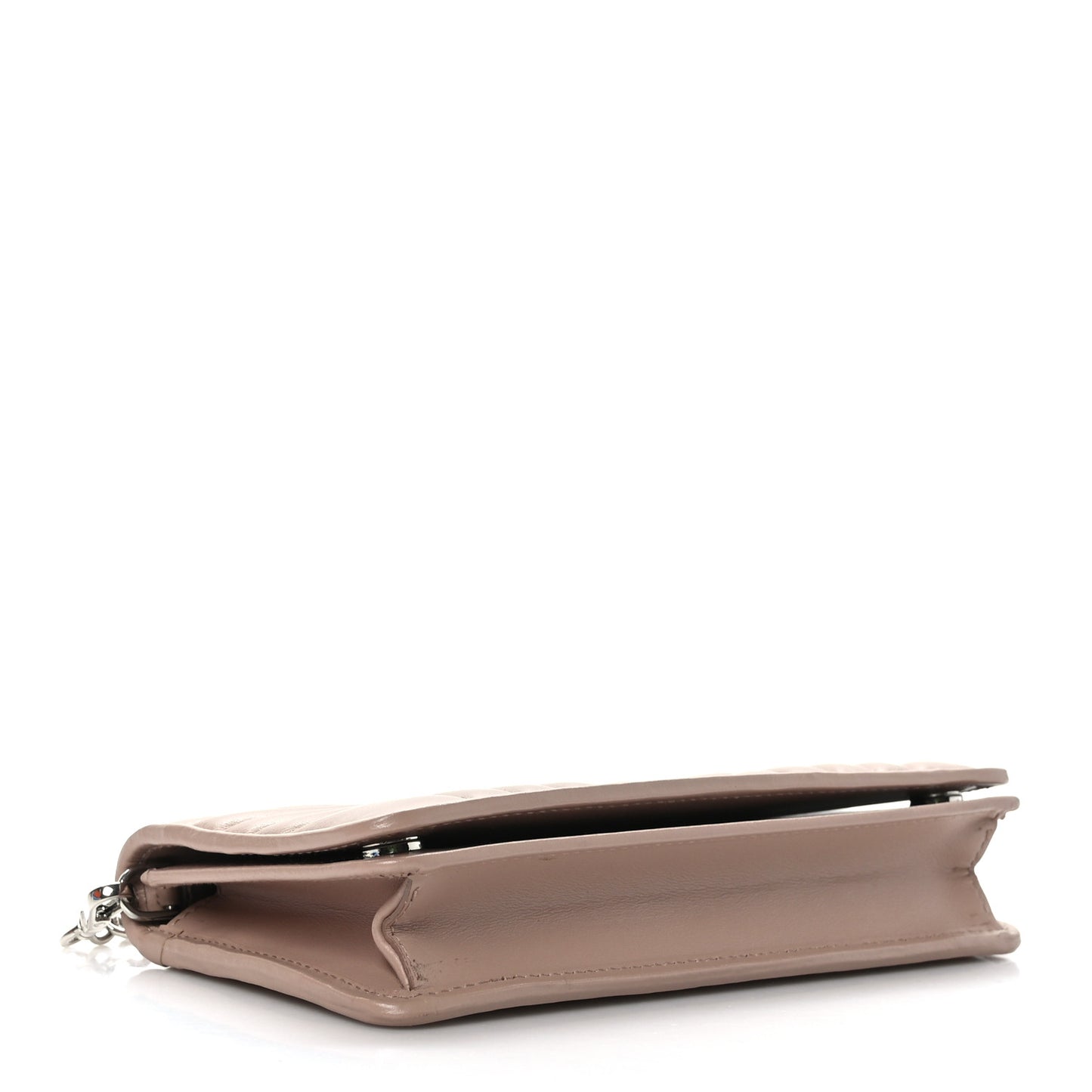 Soft Calfskin Impunture Diagramme Chain Wallet Cipria