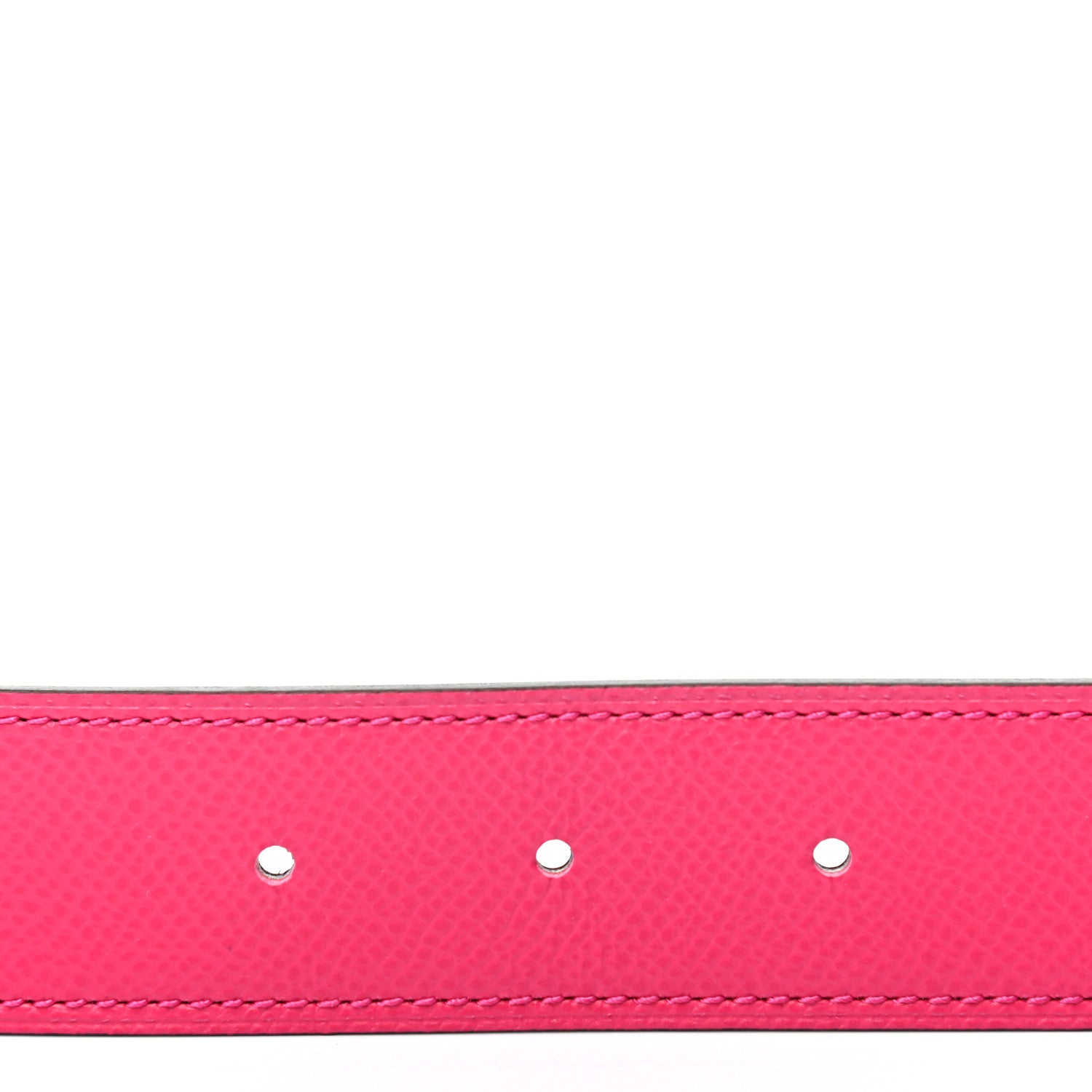 Hermes Epsom 32mm H Belt 90 Rose Mexico Rouge H 3 of 5