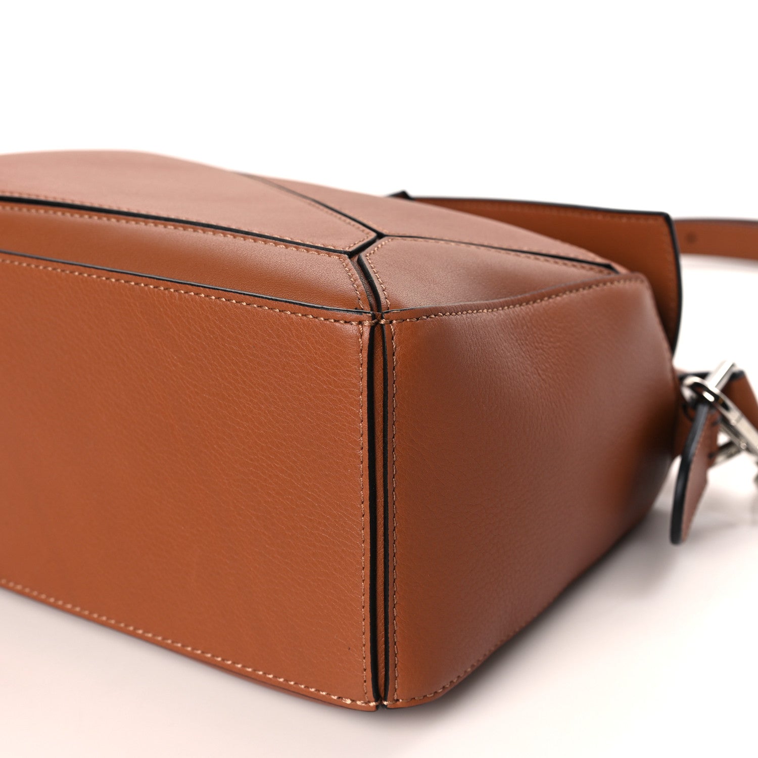 Loewe Calfskin Small Puzzle Bag Tan 8 of 8