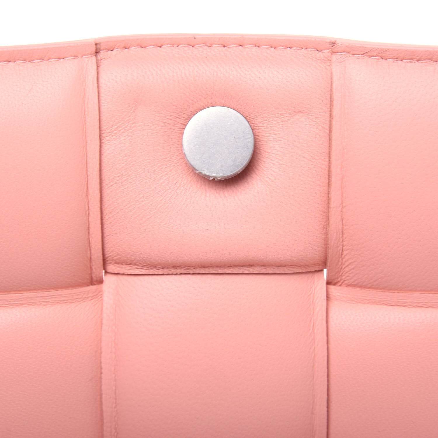Bottega Veneta Nappa Maxi Intreccio Padded Cassette Crossbody Bag Peachy 9 of 13