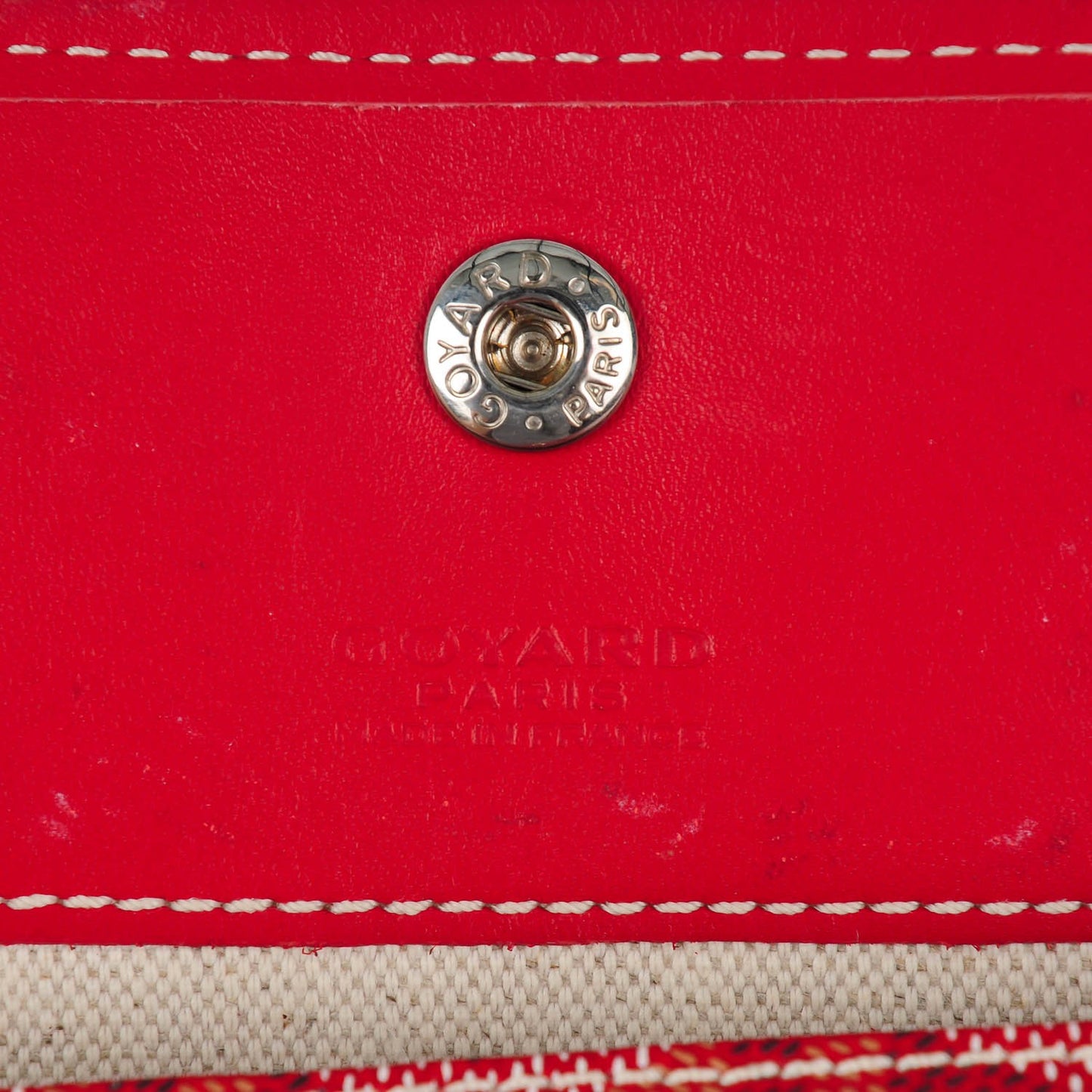 Goyardine Saint Louis GM Red