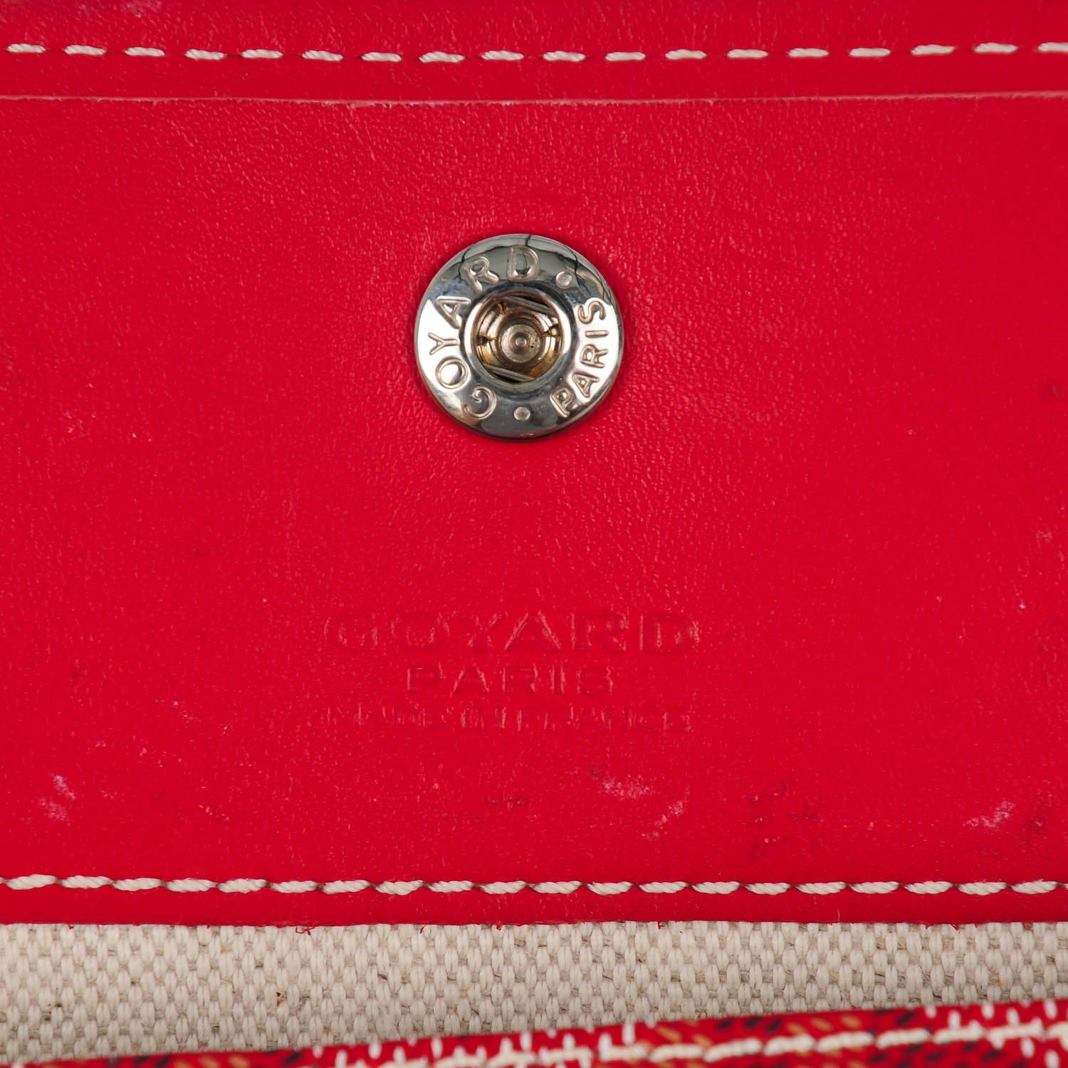 Goyard Goyardine Saint Louis GM Red 7 of 7