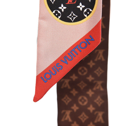 Louis Vuitton Silk Monogram LV Stories BB Bandeau Nude 6 of 7