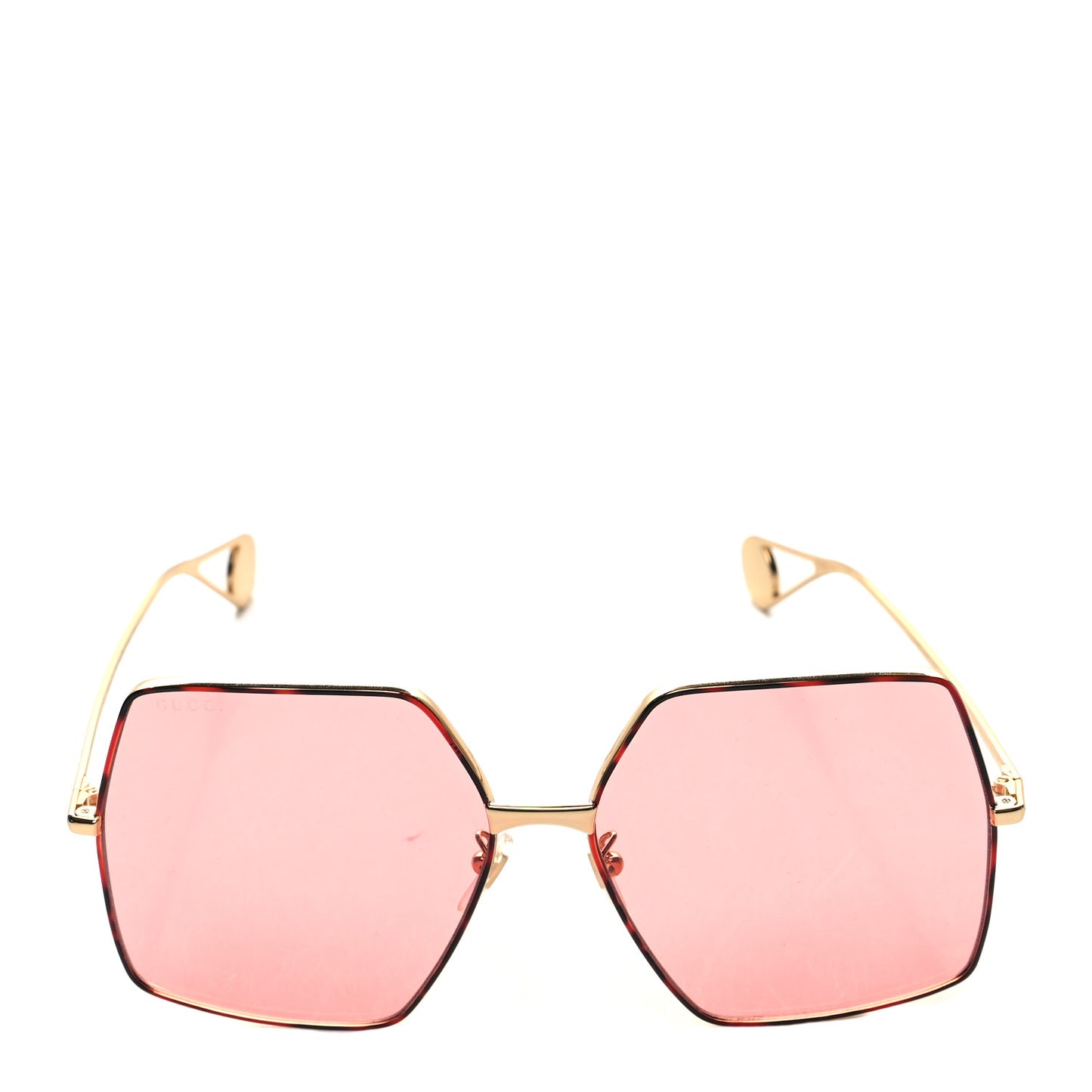 Square Frame GG0536S Sunglasses Gold