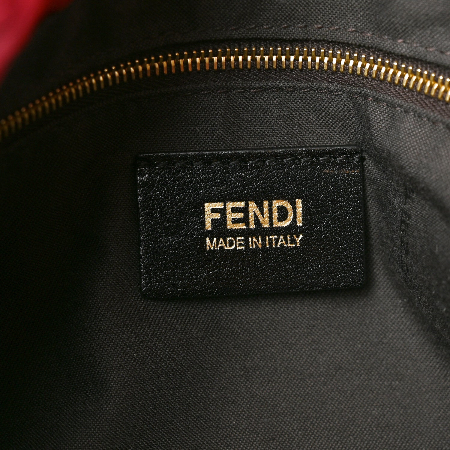 Fendi Zucchino Vitello Floral Forever Mama Baguette Black Multicolor 6 of 10