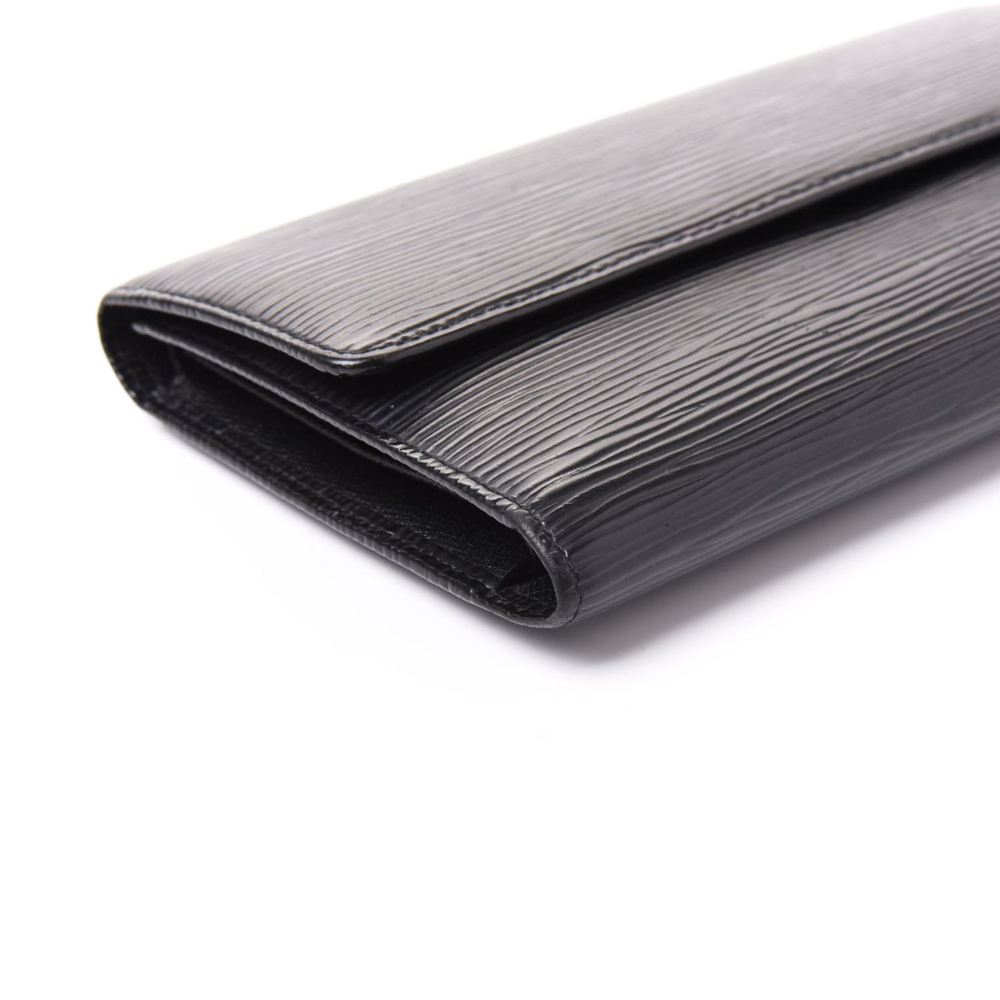 Epi Porte Tresor International Wallet Black