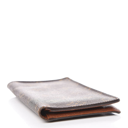 Louis Vuitton Monogram Porte Valeurs Checkbook Wallet 4 of 12