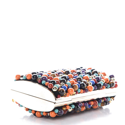 Jimmy Choo Beaded Box Clutch Multicolor 4 of 7