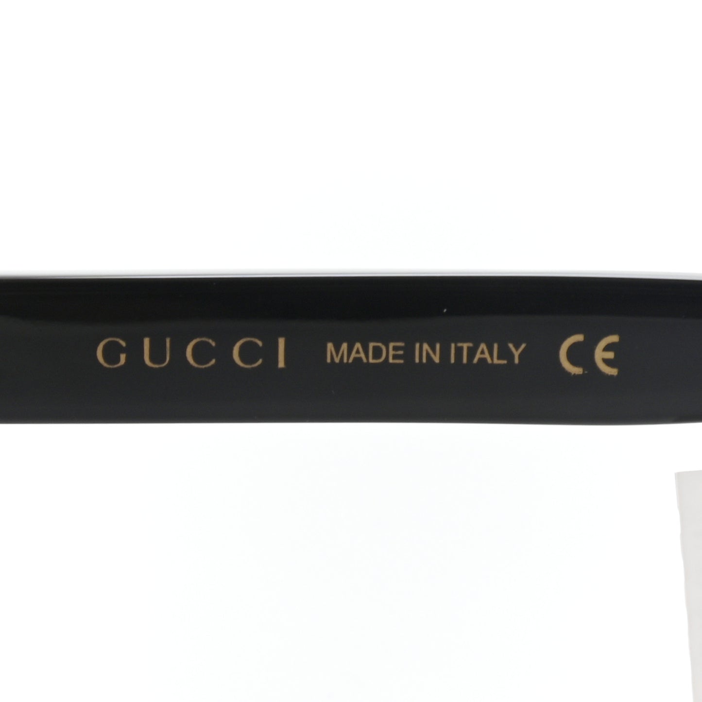 Crystal Square Frame GG Sunglasses GG0418S Black Pink