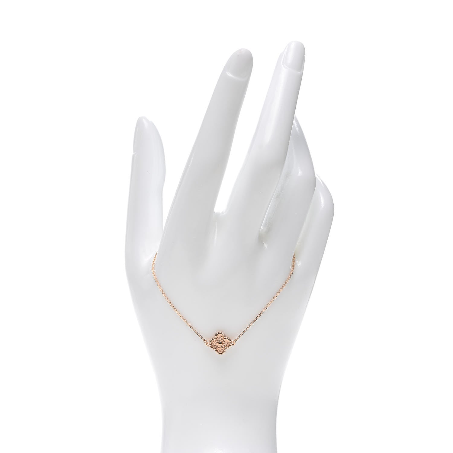 Van Cleef & Arpels 18K Rose Gold Sweet Alhambra Bracelet 2 of 6