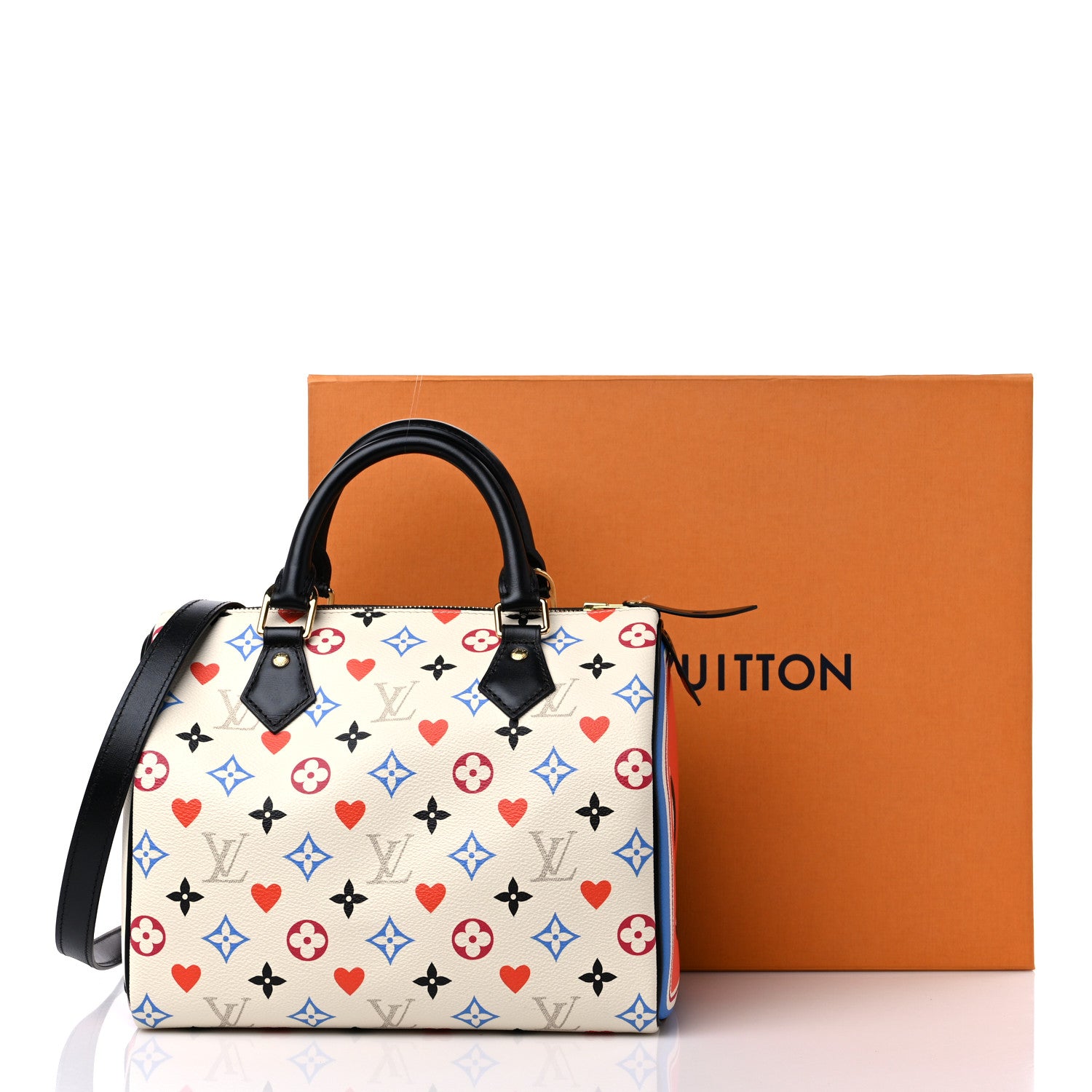 Louis Vuitton Game On Speedy Bandouliere 25 White 9 of 9